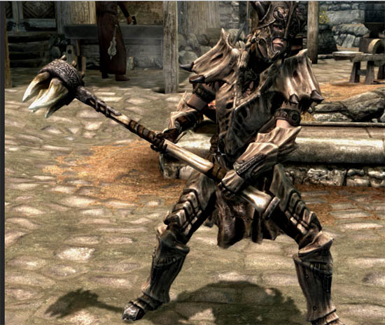 Large screenshot for Skyrim Dragon Bone Weapons Mod
