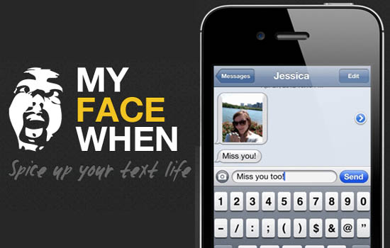 Large screenshot for MyFaceWhen iPhone App - Convert videos into animated gifs